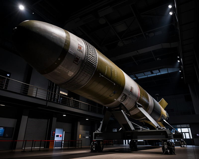 North Korean ICBM Display