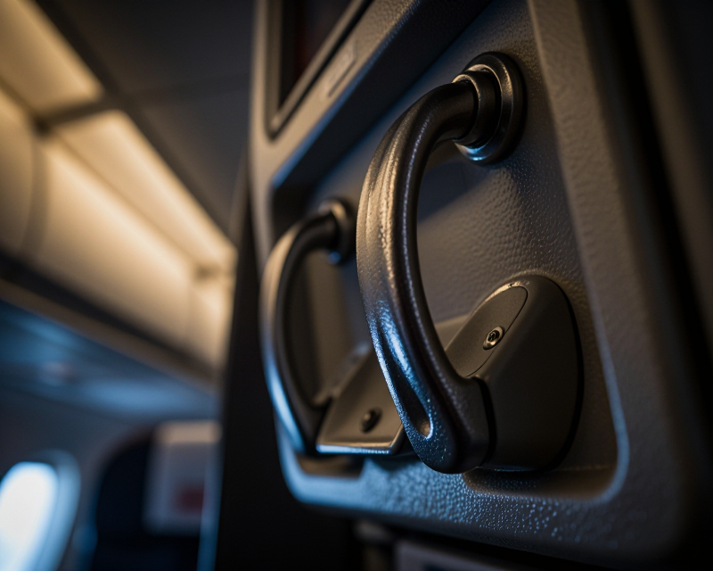 Cinematic Airplane Emergency Door Tension