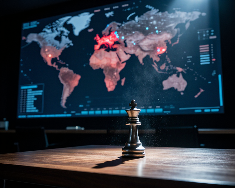 Geopolitical Tension Visual