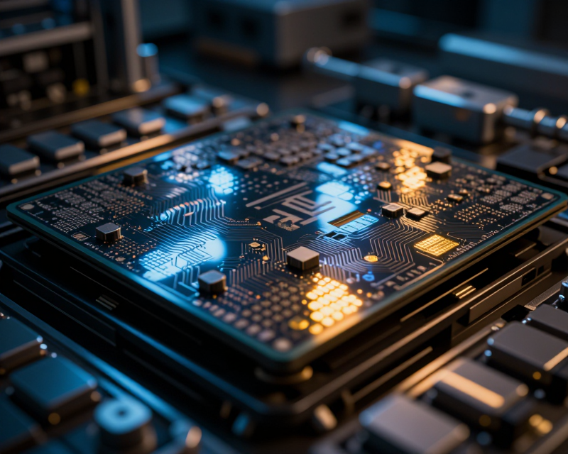 Semiconductor Manufacturing Concept