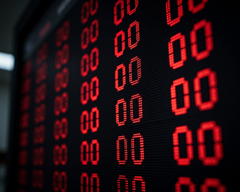 Stock Market Decline Symbolism