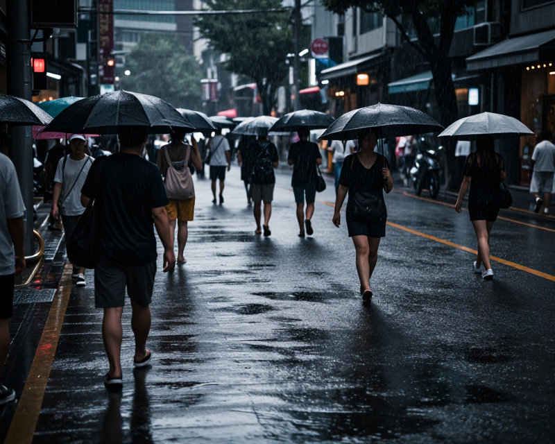 Monsoon in Seoul