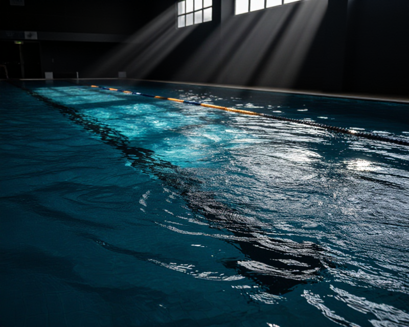 Dramatic Swimming Pool Tension