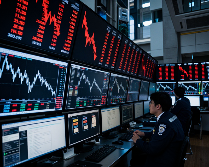 Stock Market Crash in Seoul
