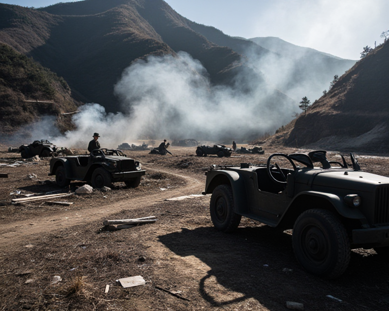 The Battlefield of Sobuk Mountain