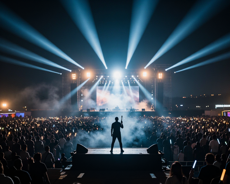 Cinematic Music Festival Atmosphere