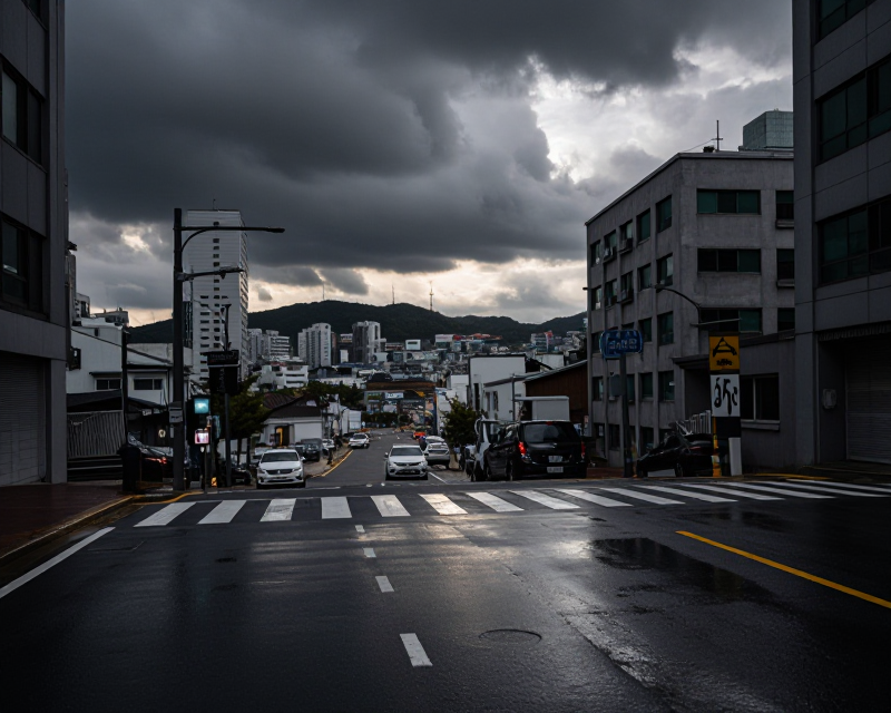 Overcast Urban Landscape