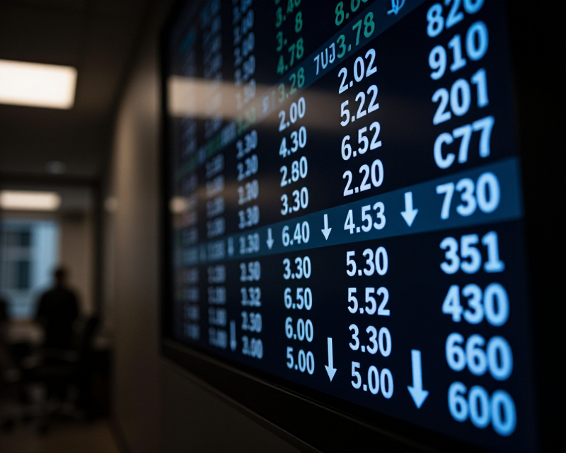 Stock Market Decline Visual